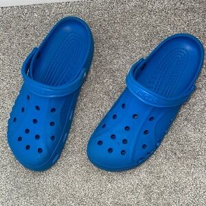 CROCS Blue Sandals with Adjustable Heel Strap